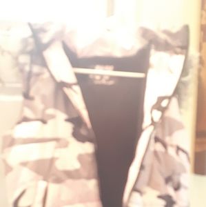 Pink camouflage fur hood vest